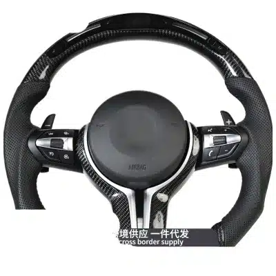 Carbon Fiber Steering Wheel for BMW 3 Series F30 F35 M3 and 5 Series F10 F18 G30 Carbon Fiber Steering Wheel for BMW 3 Series F30 F35 M3 and 5 Series F10 F18 G30