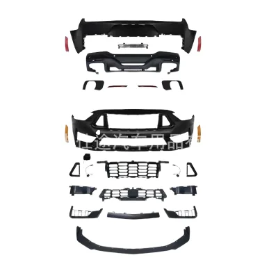 Front Bumper Body Kit Dark Horse Style for Ford Mustang 2015-2023 Exterior Upgrade Front Bumper Body Kit Dark Horse Style for Ford Mustang 2015-2023 Exterior Upgrade