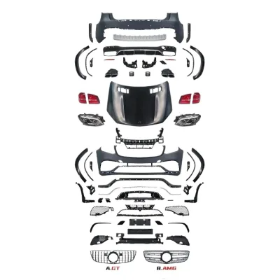 GLS63 Style Front Bumper Body Kit for Mercedes-Benz GL-Class X166 2012-2015 GL350 GL450 GL550 GLS63 Style Front Bumper Body Kit for Mercedes-Benz GL-Class X166 2012-2015 GL350 GL450 GL550