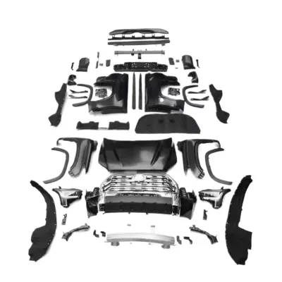 Full Body Conversion Kit Front and Rear Bumper Upgrade for Toyota Tundra 2007-2021 to 2022 Model Style Full Body Conversion Kit Front and Rear Bumper Upgrade for Toyota Tundra 2007-2021 to 2022 Model Style