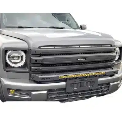 Heavy-Duty Front Bumper Guard with Light Bracket for Haval H9 2024-2025, Off-Road Bull Bar Protective Trim Heavy-Duty Front Bumper Guard with Light Bracket for Haval H9 2024-2025, Off-Road Bull Bar Protective Trim