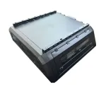 Pickup Truck Bed Canopy with Sliding Windows and Triple Opening Rear Gate for Kia Tasman