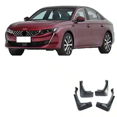 Soft Plastic Splash Guards Mud Flaps for Peugeot 508 2019 Front and Rear Fender Protectors Soft Plastic Splash Guards Mud Flaps for Peugeot 508 2019 Front and Rear Fender Protectors