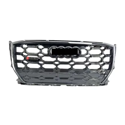 Front Bumper Grille Honeycomb Style Mesh Cover for Audi Q2 SQ2 2018-2023 Front Bumper Grille Honeycomb Style Mesh Cover for Audi Q2 SQ2 2018-2023