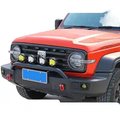 Off-Road Front Bumper Guard Light Bracket for Tank 300 Hi4-T Exterior Protection Accessory Off-Road Front Bumper Guard Light Bracket for Tank 300 Hi4-T Exterior Protection Accessory