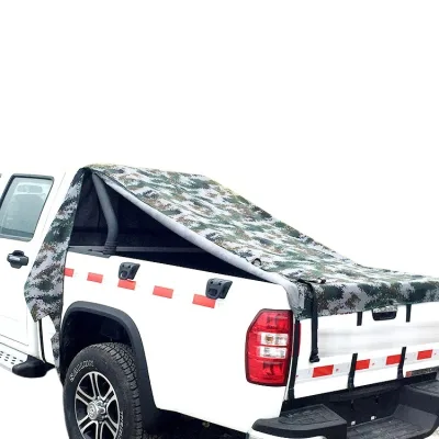 Pickup Truck Bed Cover Canvas Soft Top Camouflage for JMC Qiling T7 T5 T7PLUS Pickup Truck Bed Cover Canvas Soft Top Camouflage for JMC Qiling T7 T5 T7PLUS