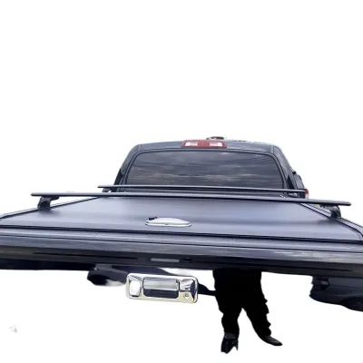 Tundra Truck Bed Tonneau Cover Manual Aluminum Roll-Up Retractable Cover Tundra Truck Bed Tonneau Cover Manual Aluminum Roll-Up Retractable Cover