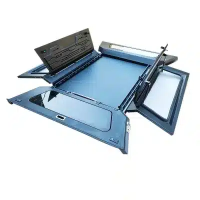 Manganese Steel Tri-Fold Hard Lid Pickup Truck Bed Cover for Toyota Hilux Vigo/SR5/Revo Manganese Steel Tri-Fold Hard Lid Pickup Truck Bed Cover for Toyota Hilux Vigo/SR5/Revo