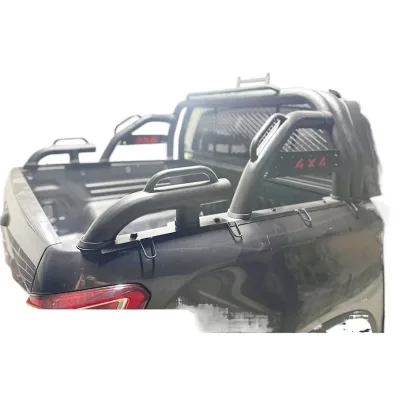 Pickup Truck Bed Roll Bar with Protective Net for Ssangyong Musso Sports Pickup Truck Bed Roll Bar with Protective Net for Ssangyong Musso Sports