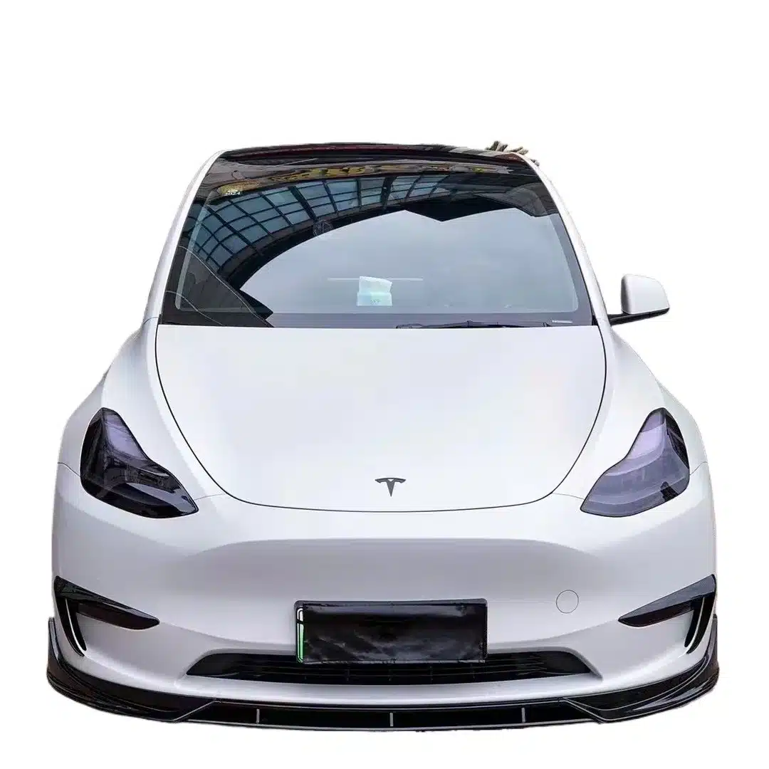 Full Body Kit Carbon Fiber Style Aero Package Front Lip Rear Diffuser Side Skirts Spoiler for Tesla Model Y