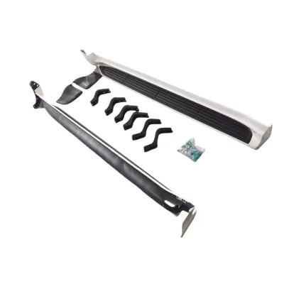 Running Boards Side Steps Rails Compatible with Toyota Land Cruiser LC300 Running Boards Side Steps Rails Compatible with Toyota Land Cruiser LC300