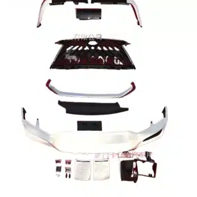 TRD Style Front Bumper Kit with Honeycomb Mesh Grille for Lexus LX570 Body Upgrade TRD Style Front Bumper Kit with Honeycomb Mesh Grille for Lexus LX570 Body Upgrade
