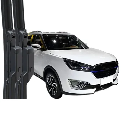 Professional Frameless Windshield Wiper Blades, Silent Multi-Functional Natural Rubber Refills for Zotye ET450 Professional Frameless Windshield Wiper Blades, Silent Multi-Functional Natural Rubber Refills for Zotye ET450