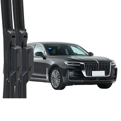 All-Weather Frameless Windshield Wiper Blades Silent Rubber Refills for Hongqi H9 All-Weather Frameless Windshield Wiper Blades Silent Rubber Refills for Hongqi H9