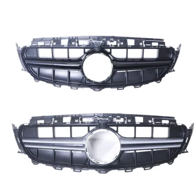 Front Bumper Grille GT R Style AMG Look for Mercedes-Benz E-Class W213 Replacement Grille Front Bumper Grille GT R Style AMG Look for Mercedes-Benz E-Class W213 Replacement Grille