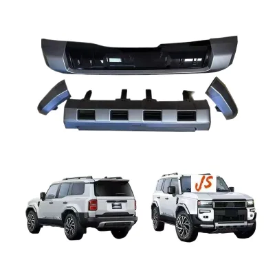 Front and Rear Bumper Lip Kit Front/Rear Protection Guard for Land Cruiser 250 LC250 2024+ Front and Rear Bumper Lip Kit Front/Rear Protection Guard for Land Cruiser 250 LC250 2024+