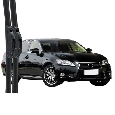 All-Season Frameless Wiper Blades for Lexus GS 350/350F Windshield Silent Rubber Refill Front Set All-Season Frameless Wiper Blades for Lexus GS 350/350F Windshield Silent Rubber Refill Front Set