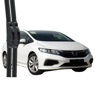 Universal Frameless Car Wiper Blades with Multi-Functional Natural Rubber Strips Silent Performance for Honda Jade Universal Frameless Car Wiper Blades with Multi-Functional Natural Rubber Strips Silent Performance for Honda Jade