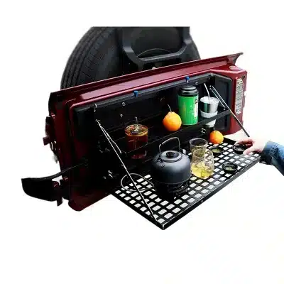 Wrangler tailgate rack 18 Wrangler JL tailgate multi-function rack Wrangler modification Wrangler tailgate rack 18 Wrangler JL tailgate multi-function rack Wrangler modification