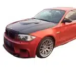 Carbon Fiber Exterior Modification Body Kit for BMW 1 Series 1M Including Hood Spoiler Side Skirts Front Lip Roof Wing and Side Mirrors