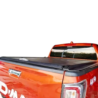 Manual Aluminum Roller Shutter Tonneau Cover for Isuzu D-Max Pickups Manual Aluminum Roller Shutter Tonneau Cover for Isuzu D-Max Pickups