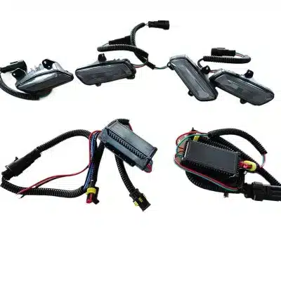 Front Bumper LED Daytime Running Light Kit for KHANN Body Kit Enhancement Front Bumper LED Daytime Running Light Kit for KHANN Body Kit Enhancement