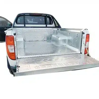 Stainless Steel Tailgate Cover Bed Liner for JMC Pickup Truck Cargo Protection