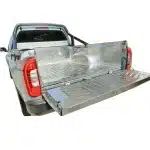 Full Metal Stainless Steel Stamped Bed Liner Rear Box Mat for Foton G9