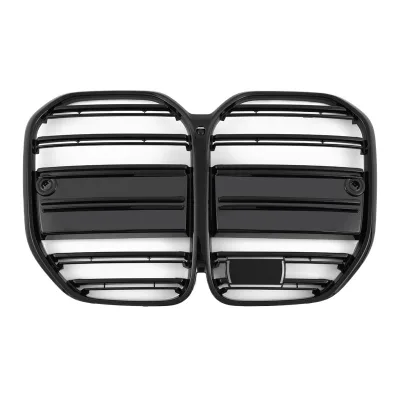 Front Kidney Grille Dual-Slat Mesh Grill Replacement for BMW 4 Series G22 G23 G26 Front Kidney Grille Dual-Slat Mesh Grill Replacement for BMW 4 Series G22 G23 G26