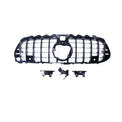 Front Bumper Grille Replacement 1:1 OEM Style Mesh Grille Compatible with Mercedes-Benz CLA45 AMG W118 W177 Front Bumper Grille Replacement 1:1 OEM Style Mesh Grille Compatible with Mercedes-Benz CLA45 AMG W118 W177