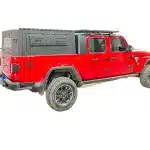 Truck Bed Cap Manganese Steel Tri-fold High Top Cover for Jeep Gladiator