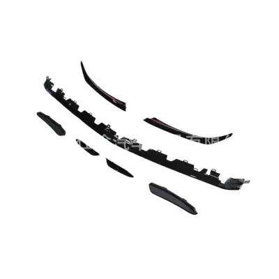 Front Bumper Lip Spoiler Splitter and Air Vent Trim Canards for Mercedes-Benz A-Class W177 A35 AMG 2019-2022 Front Bumper Lip Spoiler Splitter and Air Vent Trim Canards for Mercedes-Benz A-Class W177 A35 AMG 2019-2022