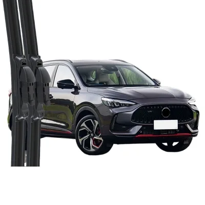 Front Windshield Wiper Blades for MG Linghang / PHEV Soft Frameless Rubber Wiper Refills Pair Front Windshield Wiper Blades for MG Linghang / PHEV Soft Frameless Rubber Wiper Refills Pair