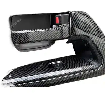 Carbon Fiber Interior Trim Kit for Toyota Land Cruiser LC200 Door Handles and Center Console Cover Decorative Accessories Carbon Fiber Interior Trim Kit for Toyota Land Cruiser LC200 Door Handles and Center Console Cover Decorative Accessories