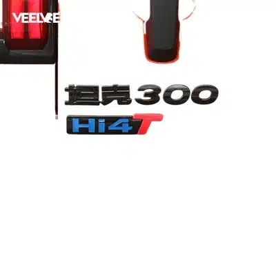 Suitable for Tank 300 Hi4T Black Lettering Black Warrior Modified Decorative Accessories Kit Rear Tail Body Sticker Appearance Suitable for Tank 300 Hi4T Black Lettering Black Warrior Modified Decorative Accessories Kit Rear Tail Body Sticker Appearance