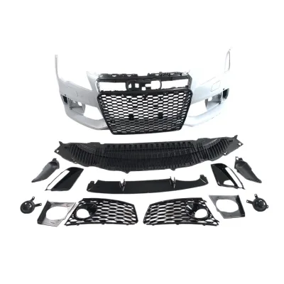 RS7 Style Front Bumper Body Kit with Honeycomb Grille for Audi A7 C6 2013 RS7 Style Front Bumper Body Kit with Honeycomb Grille for Audi A7 C6 2013