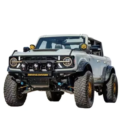 Forged Carbon Fiber Fender Flares for Bronco Replacement Exterior Wheel Arch Protectors Forged Carbon Fiber Fender Flares for Bronco Replacement Exterior Wheel Arch Protectors