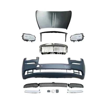Front Bumper and Body Facelift Kit for Rolls-Royce Wraith 2015-2017 to 2021 Series Conversion Front Bumper and Body Facelift Kit for Rolls-Royce Wraith 2015-2017 to 2021 Series Conversion