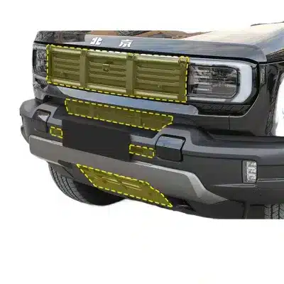 Front Grille Mesh Guard for Off-Road Styling and Insect Protection Compatible with Beijing BJ40 Front Grille Mesh Guard for Off-Road Styling and Insect Protection Compatible with Beijing BJ40