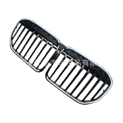 LED Illuminated Front Grille Single Slate Gloss Black Mesh Raptor Style Hood Bumper Face Grill for BMW 7-Series G11 G12 LCI LED Illuminated Front Grille Single Slate Gloss Black Mesh Raptor Style Hood Bumper Face Grill for BMW 7-Series G11 G12 LCI