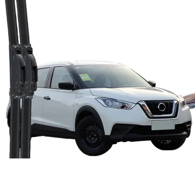 All-Season Frameless Windshield Wiper Blades Multi-Fit Silent Rubber Strips for Nissan Kicks All-Season Frameless Windshield Wiper Blades Multi-Fit Silent Rubber Strips for Nissan Kicks