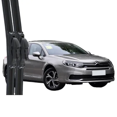 All-Season Frameless Windshield Wiper Blades and Natural Rubber Refills for Citroen C5 All-Season Frameless Windshield Wiper Blades and Natural Rubber Refills for Citroen C5