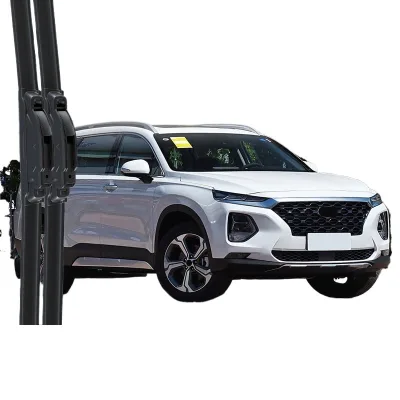 Universal Frameless Windshield Wiper Blades with Silent Rubber Strip for Hyundai Santa Fe Universal Frameless Windshield Wiper Blades with Silent Rubber Strip for Hyundai Santa Fe