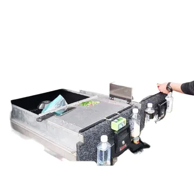 Rear Trunk Storage Box Drawer System for Toyota Land Cruiser and Prado Interior Organizer