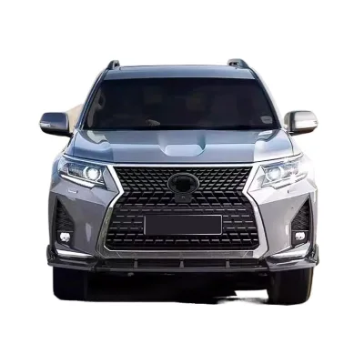 Front Bumper Body Kit Upgrade Lexus GX Style Conversion Kit for Toyota Land Cruiser Prado 2010-2021 Front Bumper Body Kit Upgrade Lexus GX Style Conversion Kit for Toyota Land Cruiser Prado 2010-2021