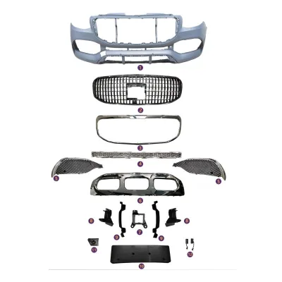 Front and Rear Bumper Body Kit Maybach Style for Mercedes-Benz Sprinter W907 2018-ON Front and Rear Bumper Body Kit Maybach Style for Mercedes-Benz Sprinter W907 2018-ON