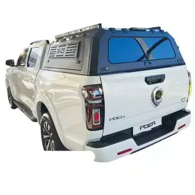 Pickup Truck Bed Cover Manganese Steel Three-Door High Top Cargo Box Cover Pickup Truck Bed Cover Manganese Steel Three-Door High Top Cargo Box Cover