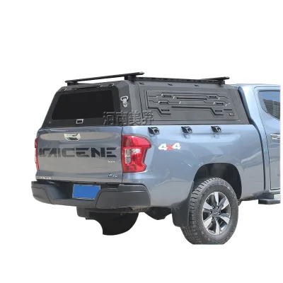 Manganese Steel Truck Bed Cap with Three Side Opening Doors for Changan Kaicene F70 Lantuo Pickup