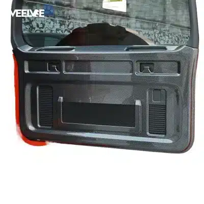 Tank 300 carbon fiber pattern tailgate anti-scratch pad modified car door anti-kick pad protection anti-rub plate tailgate upgrade and modification