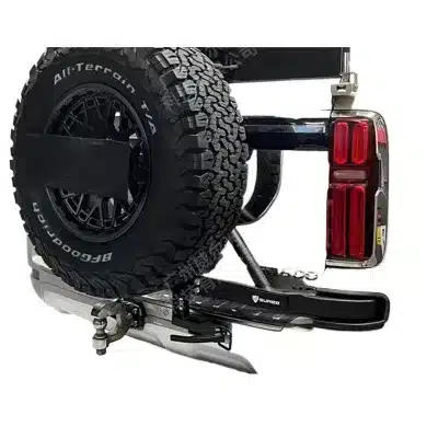Reinforced Spare Tire Carrier Support Mount for Tank 500 Heavy Duty Tailgate Hinge Protector Off-Road Accessory Reinforced Spare Tire Carrier Support Mount for Tank 500 Heavy Duty Tailgate Hinge Protector Off-Road Accessory